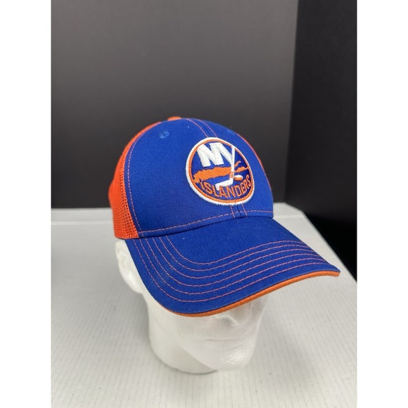 NHL Youth New York Islanders Back Spellout SnapBack Hat Basic Cap One Size - Picture 1 of 8